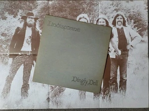 LINDISFARNE - Dingly Dell 1972 1st Press UK LP Album + POSTER, Vinyl Is EX+ Con - Imagen 1 de 10