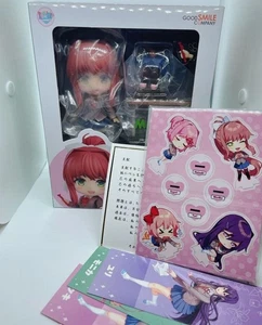 Figura Good Smile Company Nendoroid 1817 Monika DDLC con pegatinas adicionales nuevo Japón - Imagen 1 de 5
