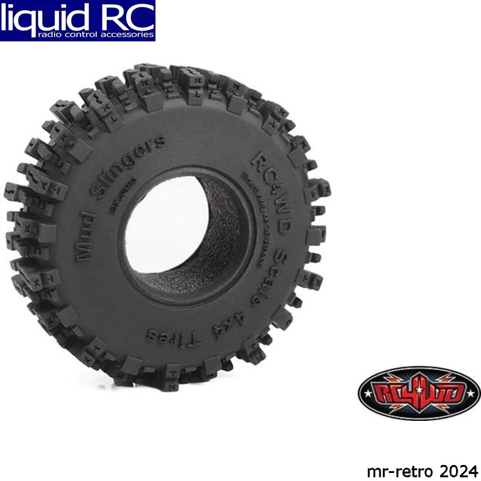 RC4WD Z-T0199 Mud Slinger 1.0 Scale Tires (2) - Image 1 of 1