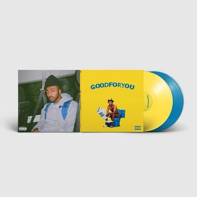 AMINÉ Good For You OnePointFive Double Vinyl FIRST PRESSING Limited Yellow Blue - Image 1 of 4