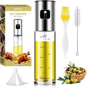 , Spruzzino Olio per Friggitrice Aria, Spruzzatore Salvagoccia, 100 Ml, Spray Ne - Foto 1 di 12