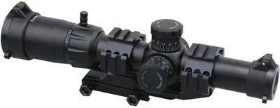 Mira para rifle Vector Optics Mustang 1-4x24 mm LPVO, tubo de 30 mm, primera focal: SCFF-36 Foto 1 de 4