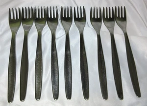 WMF Cromargan Laurel Nine (9) Stainless Forks Germany EUC - Picture 1 of 3