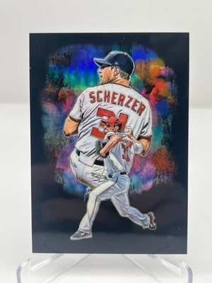 2019 PANINI PRIZM BASEBALL MAX SCHERZER PRIZM PROFILES SP NO. P9 NATIONALS - Imagem 1 de 2