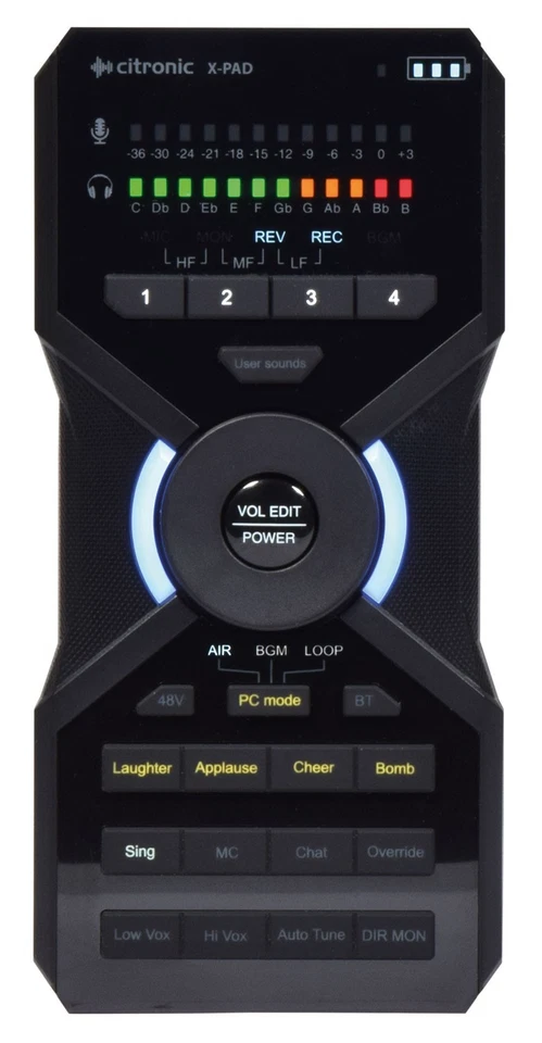 X -Pad Portable Audio Device by Citronic Rechargeable, BT, Auto-Tune Podcast NEW - Image 1 of 4