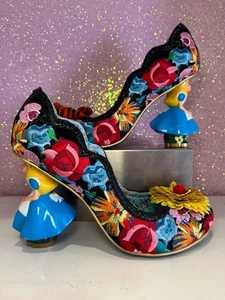 Irregular Choice Disney Alice In Wonderland - Flowers Can’t Talk - size 40 - Picture 1 of 16