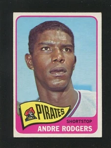 #536 ANDRE RODGERS, Piratas - 1965 Topps: EX+/EX-MT, buen brillo 211907 - Imagen 1 de 3