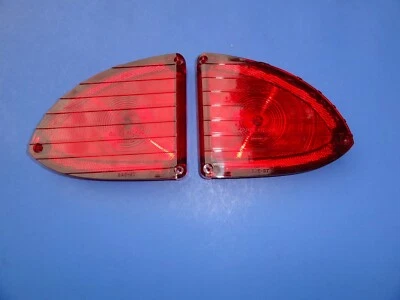 1960-61-62-63-1964-65-1966 CHEVROLET SUBURBAN PANEL TRUCK TAILLIGHT LENS-PR-NEW - Imagem 1 de 2