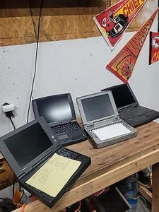 Rare! Vintage Computer Laptops Compaq Presario Tecra 700CT HP OmniBook Powers On - Picture 1 of 14
