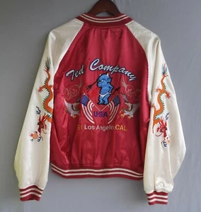 Chaqueta Sukajan Vintage TED COMPANY USA LOS ANGELES Talla M/L - Imagen 1 de 12