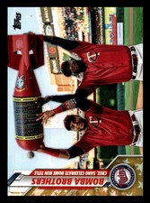 2020 Topps #412 Bomba Brothers Gold Stars Parallel Twins Baseball Card