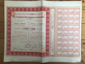 THE FAMATINA DEVELOPEMENT CORP (UK - ARGENTINE) (C4) - Picture 1 of 1