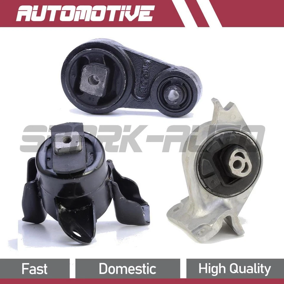 Juego de 3 soportes de motor, puntal de par y transmisión automática para Ford Fusion 3,0 L 2010 Foto 1 de 4