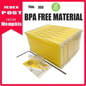 7 Auto Shedding Beekeeping Frames Comb Hive Frames For Auto Beehive House Boxes - Picture 1 of 10