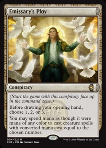 Emissary's Ploy ~ Lightly Played Conspiracy 2: Take the Crown MTG Magic Ultimate - Image 1 of 1