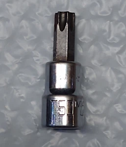 MATCO TOOLS USA B50TPTXA, 3/8" SOCKET DRIVEN, T50 TORX BIT *PILFERAGE RESISTANT - Picture 1 of 22