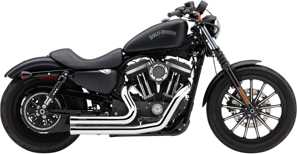 2014-2020 para Harley Iron 883 XLN COBRA 909 escape cromado '14-'19 XL 6705 Foto 1 de 1