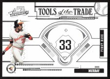 2005 Playoff Absolute Memorabilia Tools of the Trade Black Eddie Murray #/100