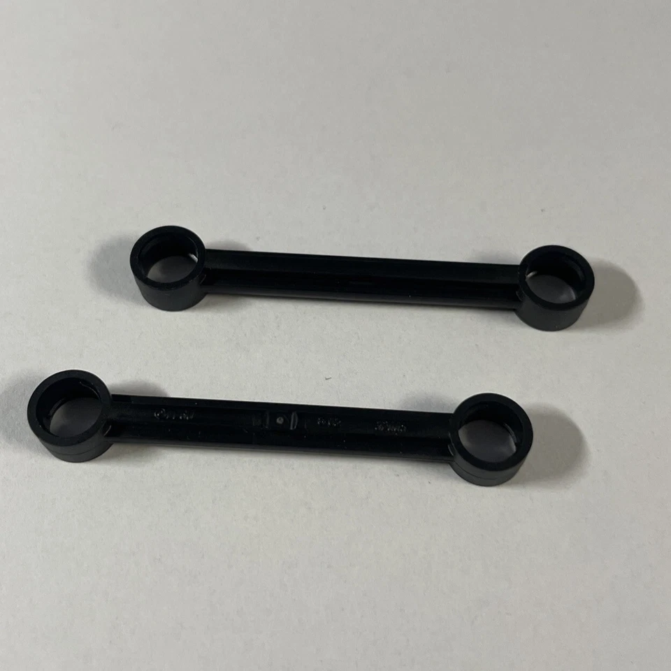 2x Lego Technic Lenkung #2739a Lenkstange Kugelkopf schwarz Black - Bild 1 von 1