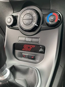 Fiesta ST MK7.5 Cubby Hole Dashboard Filler - Gloss Black with Red Logo - Picture 1 of 1