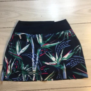 Puma Blake Skort Classic Fit High Waist Floral W/ Pockets XS NWT - Picture 1 of 11