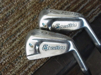 SET 0F 2 VERY NICE LADY SPALDING EXECUTIVE BLADE GOLF IRONS 4 & 6     TH 14 - Image 1 of 4
