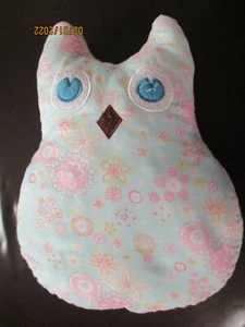 Blumenkissen Eule hellblau 35 cm x 26 cm x 12 cm Shabby Vintage nostalgisch - Bild 1 von 1