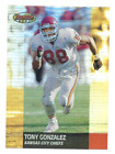 2001 Bowman's Best Tony Gonzalez #68 HOF Kansas City Chiefs