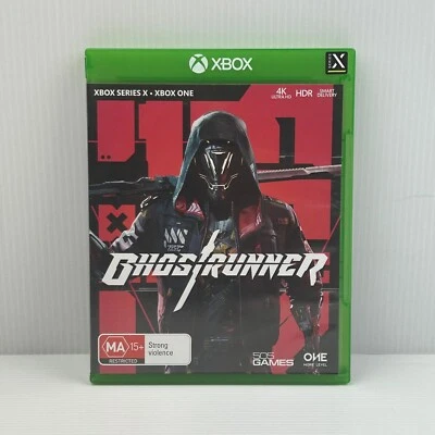 CIB Ghostrunner XBOX ONE & Series X Cyberpunk AUS Game Inc DLC Add On (Disc VGC) - Image 1 of 4