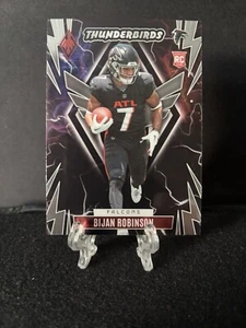 Bijan Robinson 2023 Panini Phoenix Thunderbirds Insert Rookie #TB-BR Falcons - Picture 1 of 4