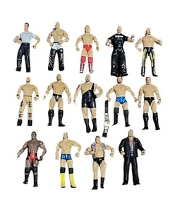 2000s Mixed Lot/Bundle 14 Jakks Pacific Wrestling Figures WWE WWF ECW WCW  - Picture 1 of 24
