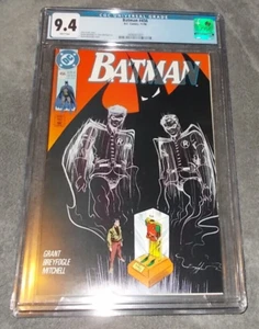 DC Batman #456 Tim Drake CGC 9.4 White Pages - Picture 1 of 5
