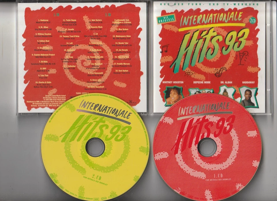 Internationale Hits 93 Das Original 2 CD - Bild 1 von 1
