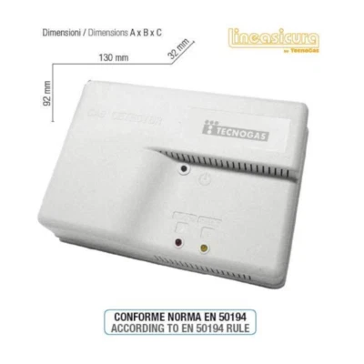 Rivelatore di fughe gas Metano Tecnogas CD 98, Gas detector per perdite di gas