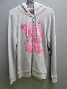 New One Industries girls casual hoodie heather grey mx/bmx/skate OC1045 - Picture 1 of 1