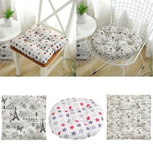 16in Soft Square Round Cushion Floor Chair Seat Pad Sofa Home Office Car Cushion - Picture 1 of 17