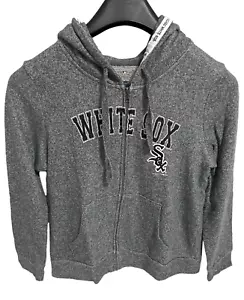 Chicago White Sox Kapuzenpullover mit durchgehendem Reißverschluss Damen Large Majestic grau - Bild 1 von 6