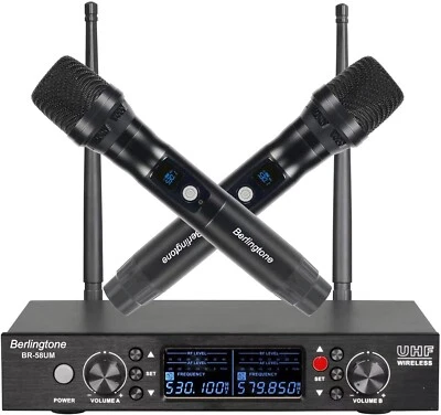 Berlingtone BR-58UM UHF Professional Wireless Microphone systems, 120- Channel - Image 1 of 4