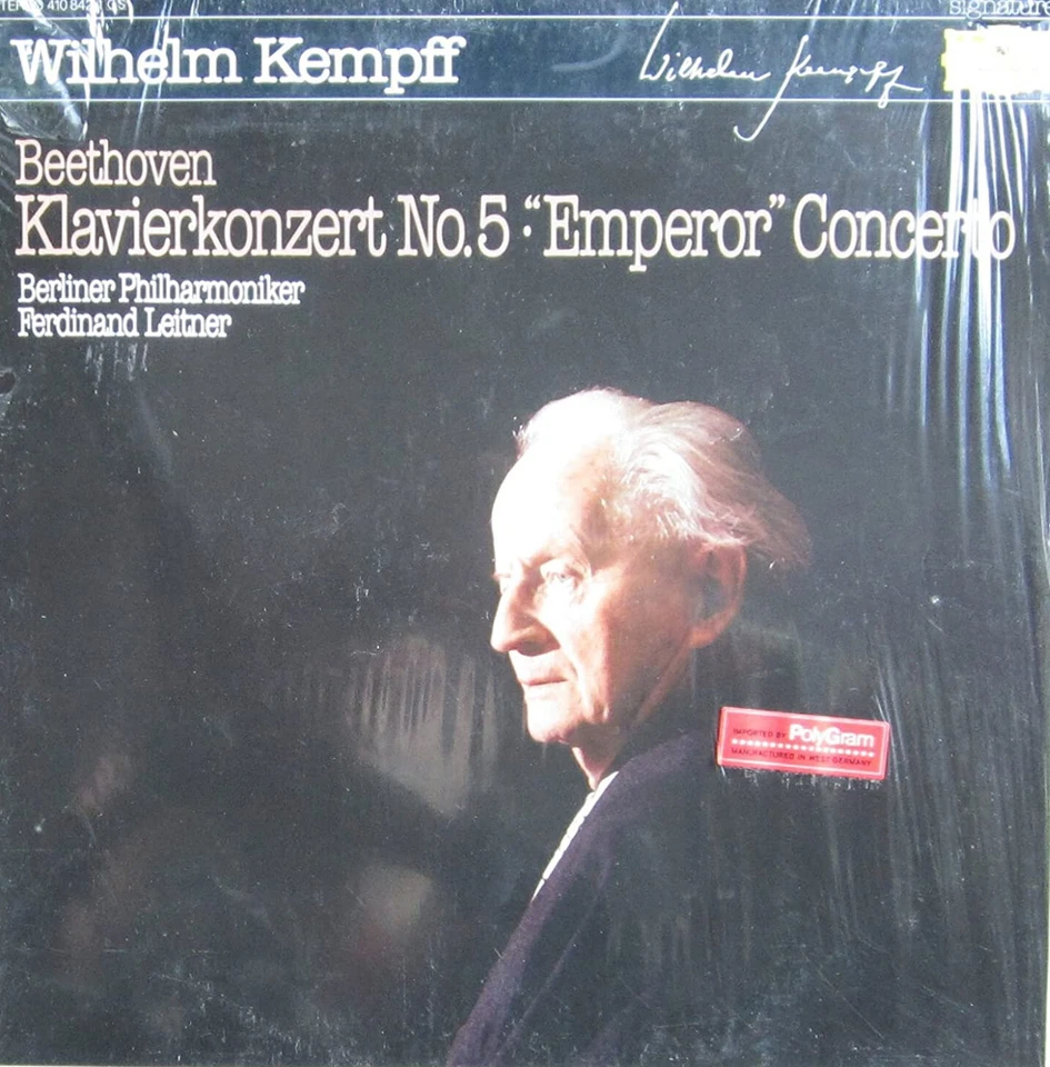 Wilhelm Kempff & Berliner Philharmoniker - Beethoven: Klavierkonze LP #G2023404 - Bild 1 von 1