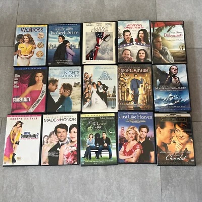 🎥 🍿 Pre-Owned Assorted DVD Movie Lot (15) Foto 1 de 3