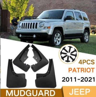 Guardabarros moldeados delanteros y traseros para Jeep Patriot 2011-2020 Foto 1 de 4