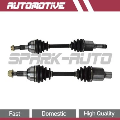 Juego de 2 pares de ejes articulados CV delanteros para Pontiac Torrent 2009 2008 2007 Foto 1 de 4