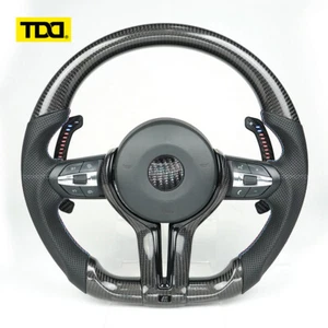 TDD LED Carbon Magnetic Carbon Paddle Shifters For BMW F20 F30 F32 F34 F36 F80 - Imagen 1 de 9