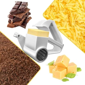 Garden Rotary Cheese Grater, Handheld Rotary Cheese Grater, Small Cheese Grater - Picture 1 of 11