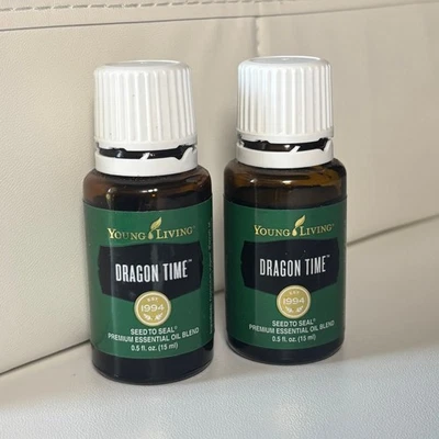 2x Mezcla de aceites esenciales Young Living Dragon Time medio completos aceites esenciales premium Foto 1 de 2
