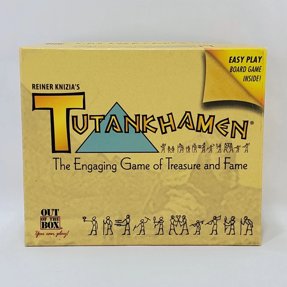 TUTANKHAMUN Board Game King Tut Egypt Pyramid Reiner Kinzia Strategy Game  - Image 1 of 4