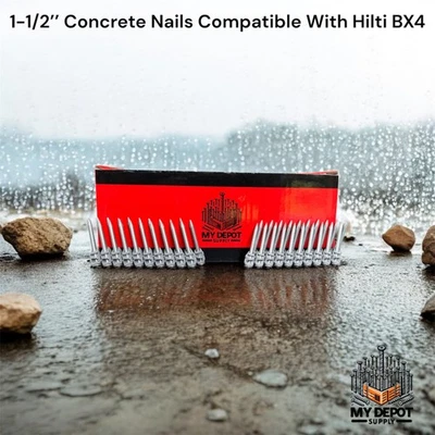 FOR NEW HILTI BX4 1½’’ CONCRETE Nails for Hilti BX4 - NAILS FOR BX4 38mm Pins
