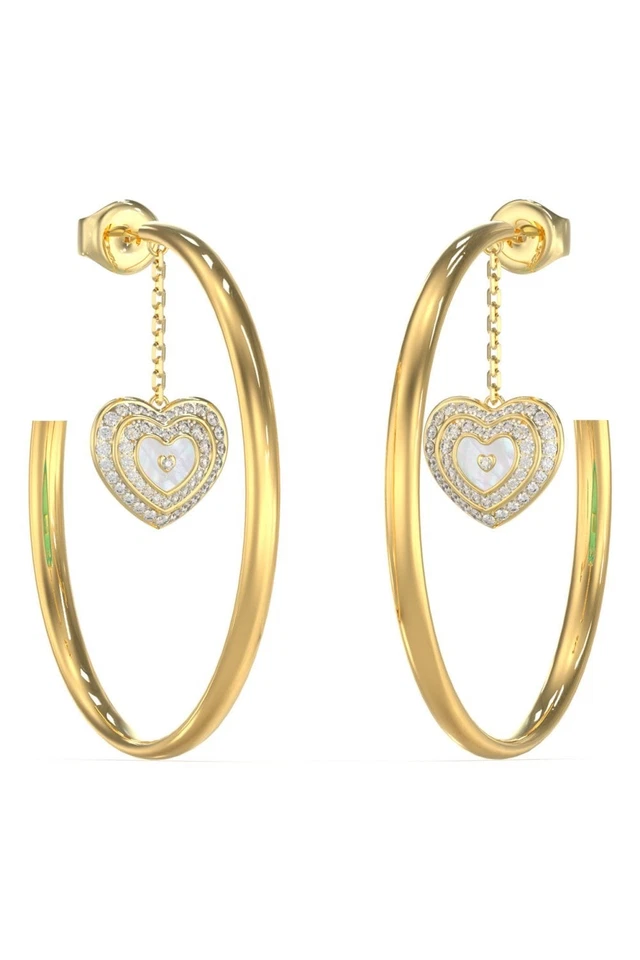 Guess Damen-Amami-Ohrring-UBE04018YGWH - Bild 1 von 1