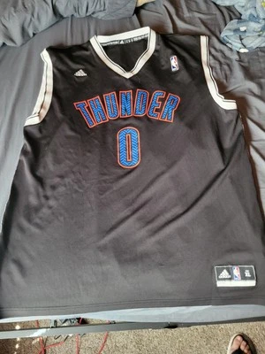 Adidas NBA Oklahoma City Thunder Westbrook Jersey - Image 1 of 4