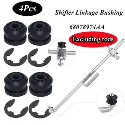4 Sets For Dodge RAM 3500 2014-2018 Transfer Case Shift Linkage Bushing Grommet - Image 1 of 4